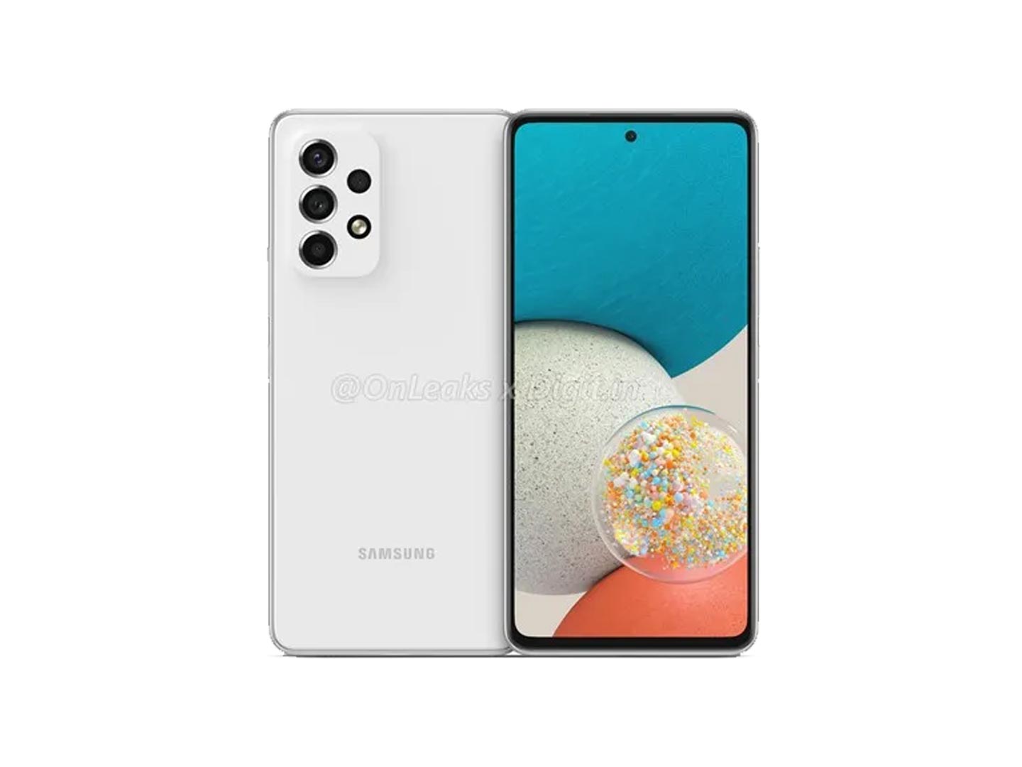 samsung galaxy a53 5g render leak
