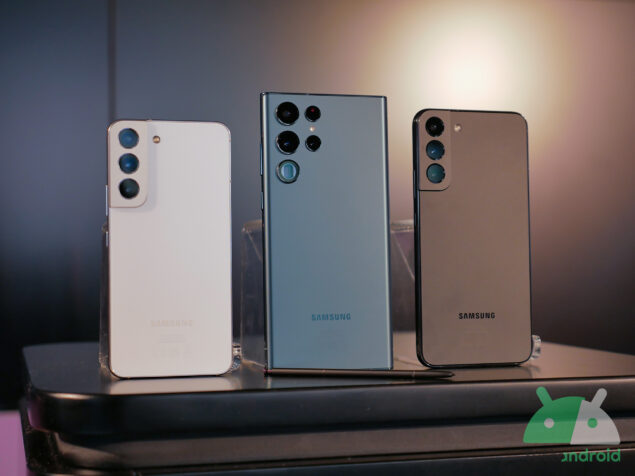 Samsung Galaxy S22, Samsung Galaxy S22+ e Samsung Galaxy S22 Ultra