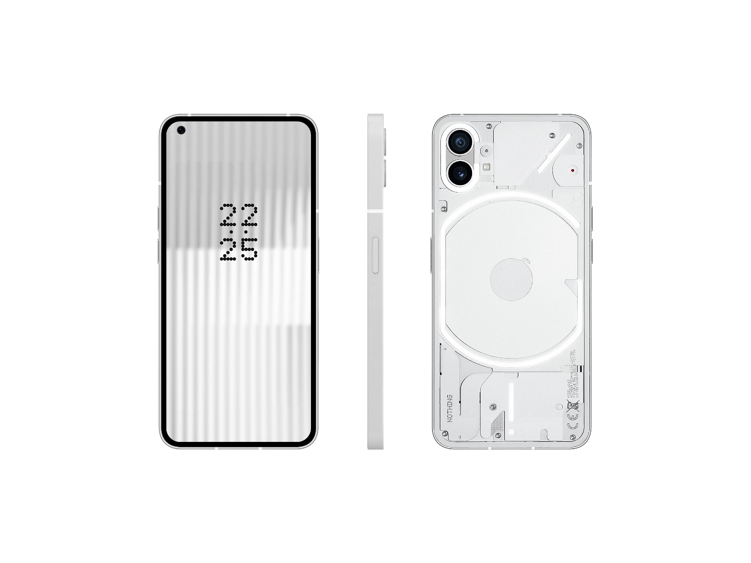 Il design completo di Nothing Phone (1)