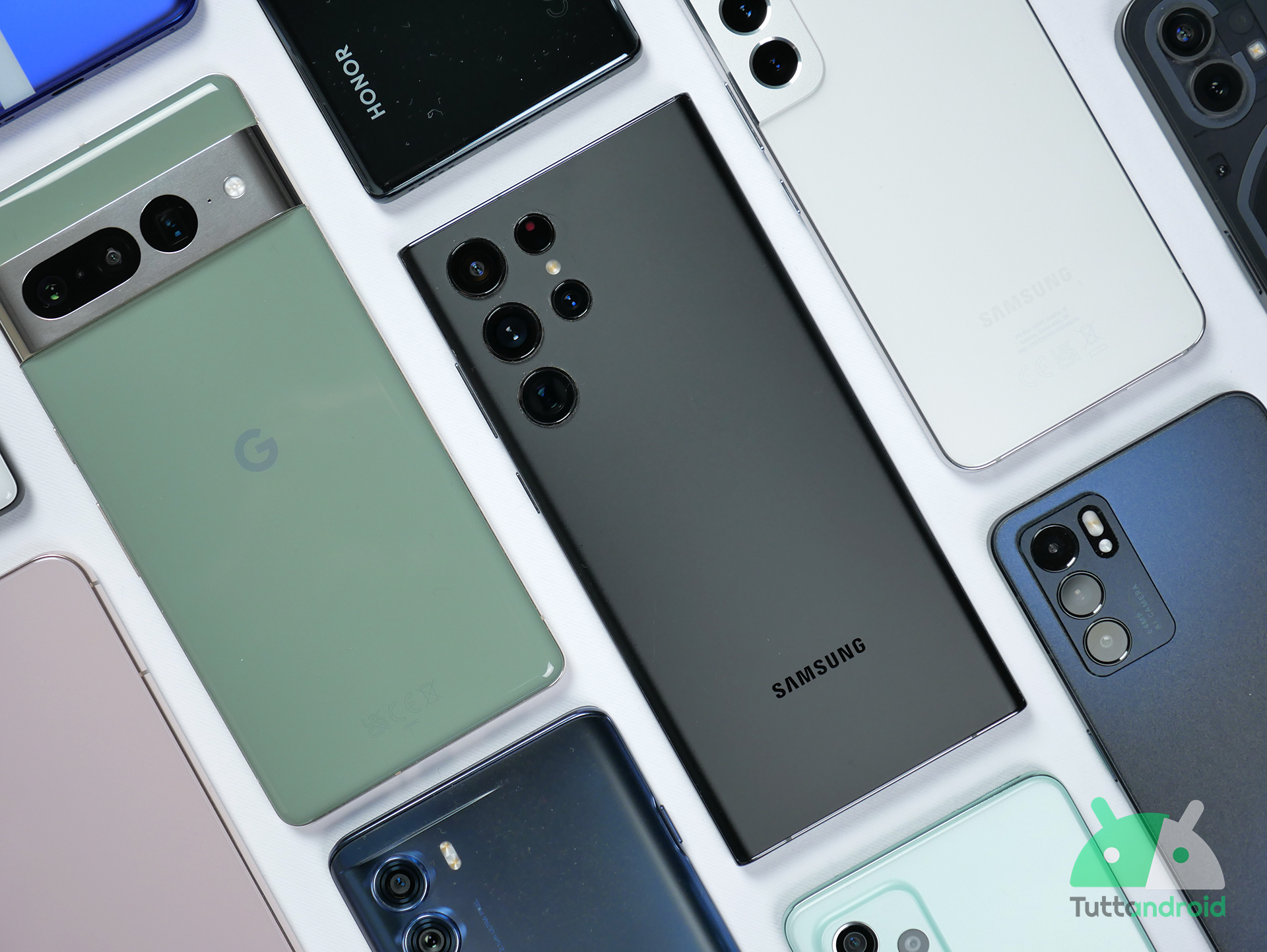 Google pixel 7 pro galaxy s22 ultra 