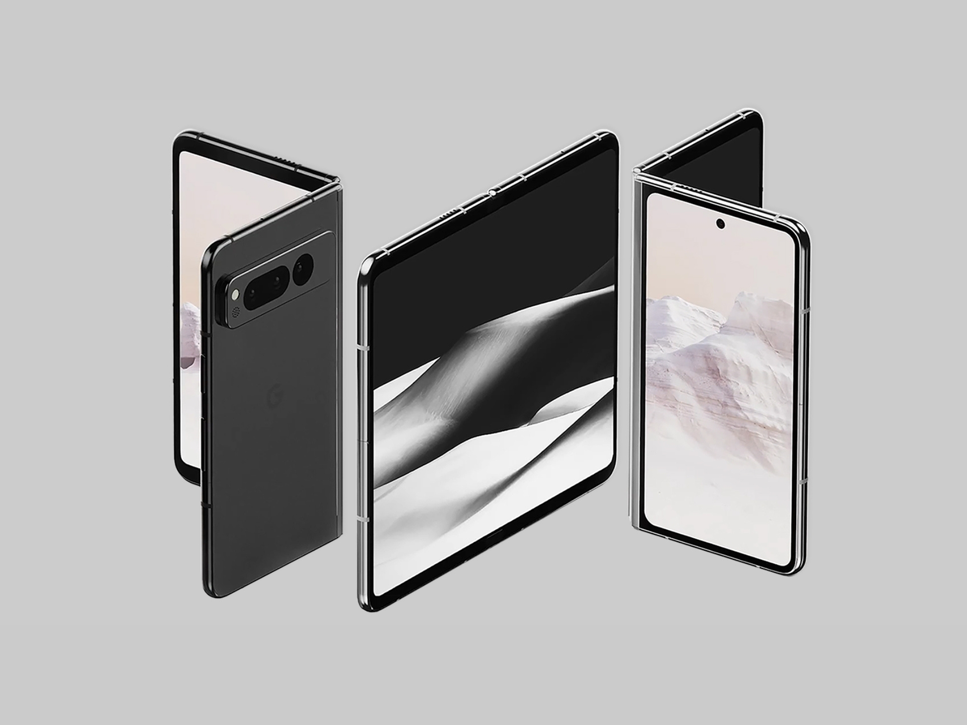 Google Pixel Fold render