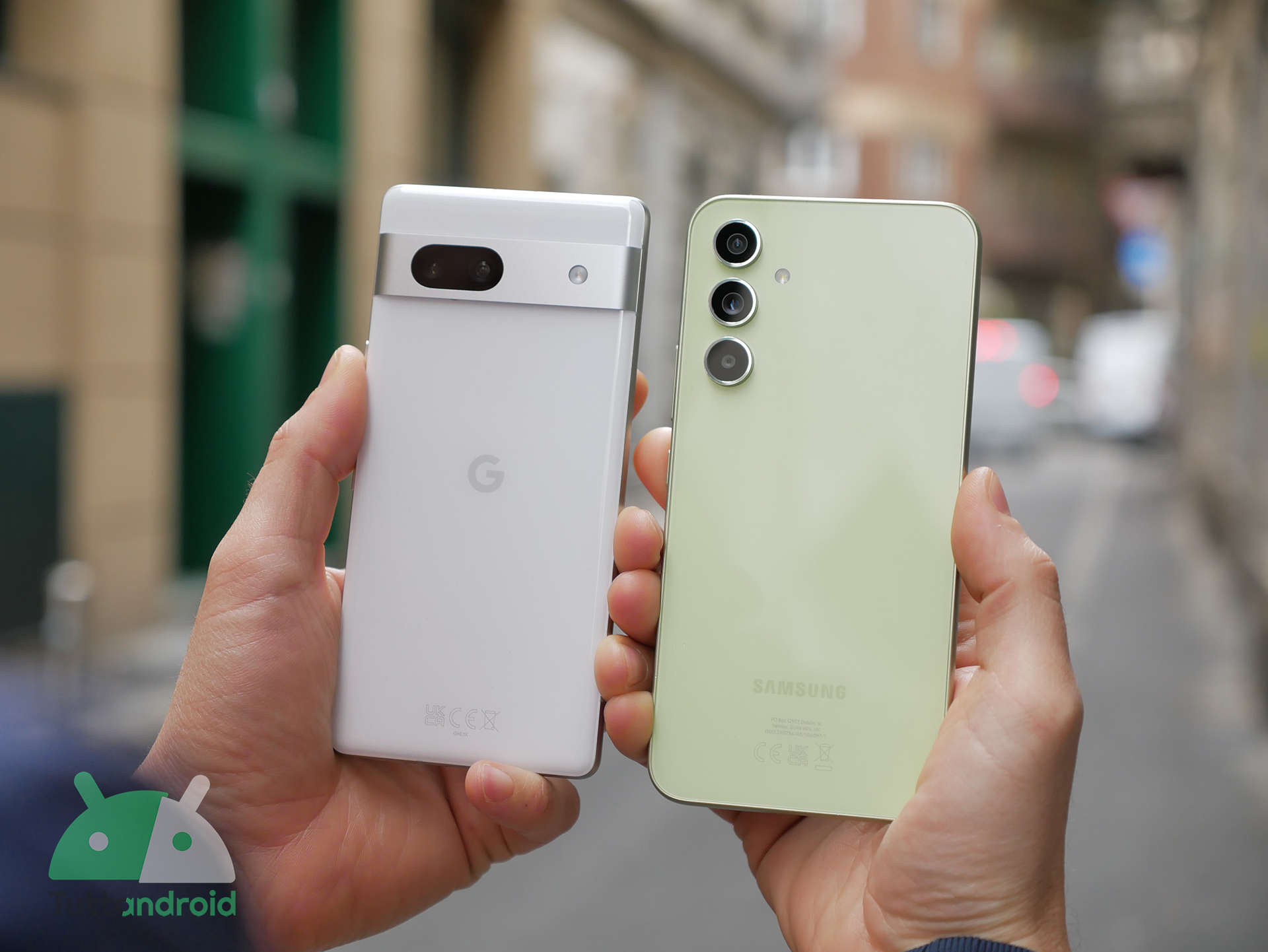 Pixel 7a vs galaxy a54 