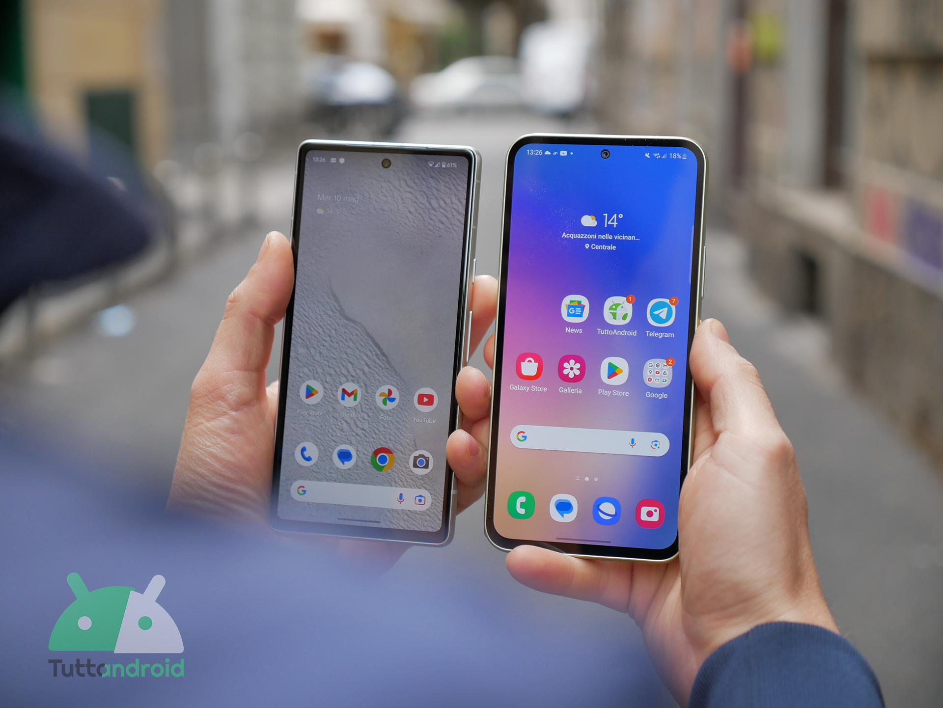 Pixel 7a vs galaxy a54