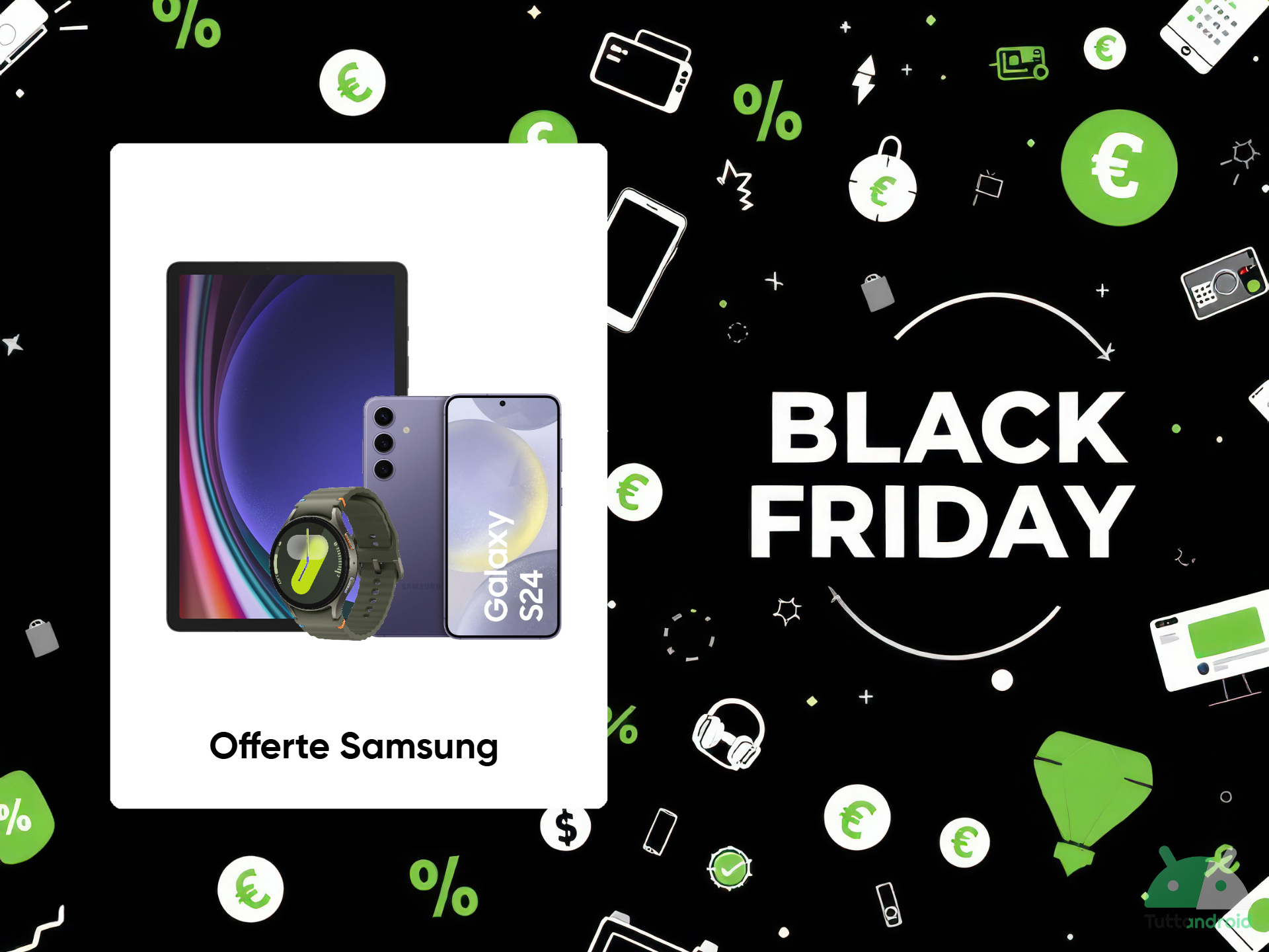 offerte Samsung Amazon Black Friday 2024