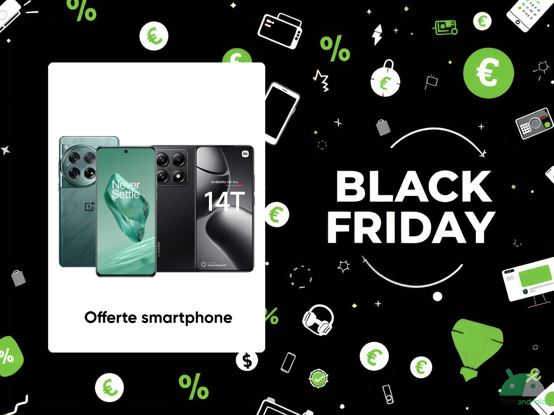 offerte smartphone Android del vero Black Friday di Amazon