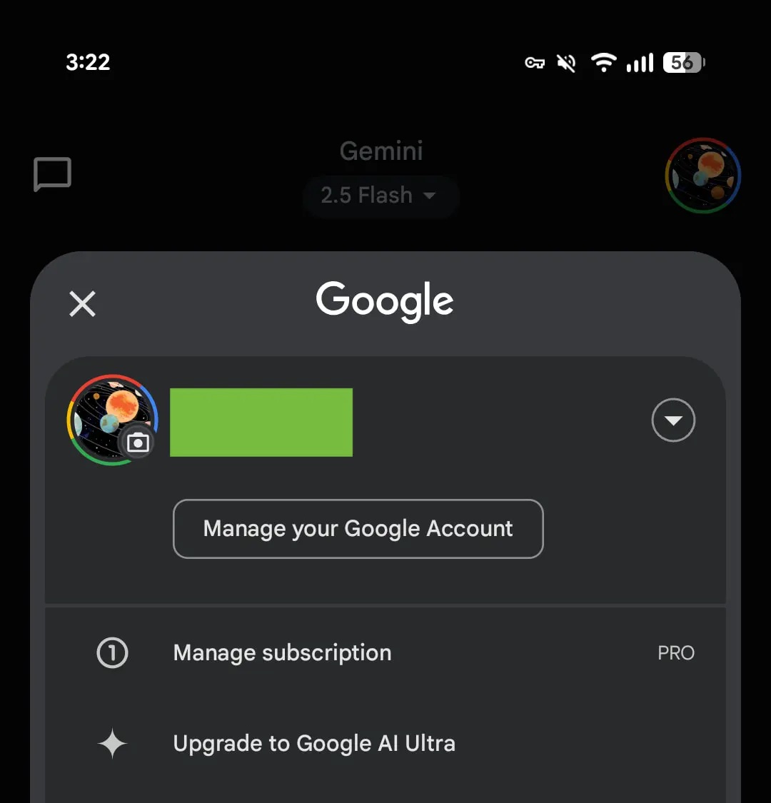 Google Gemini app - Gemini Pro livello sottoscrizione