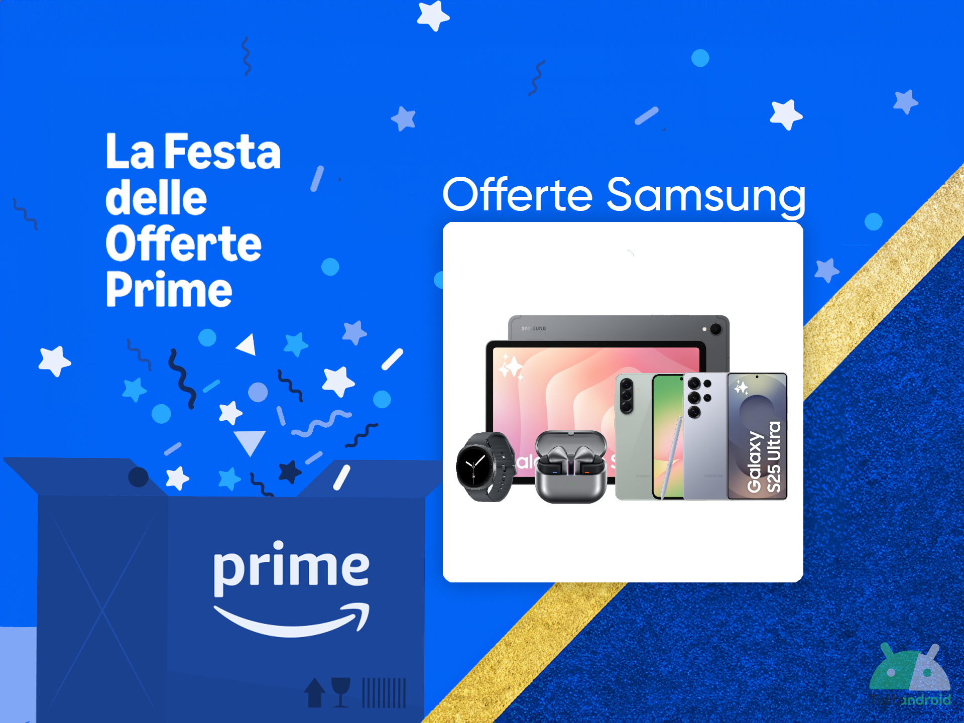 Festa delle Offerte Prime di Amazon - sconti Samsung Galaxy