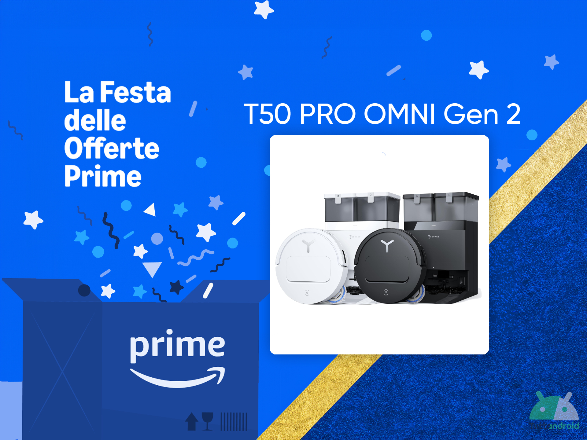 Amazon Festa Offerte Prime 2025 deebot t50