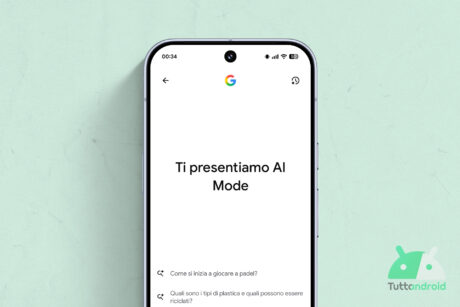 App Google - Ricerca Google - AI Mode - visual hero it