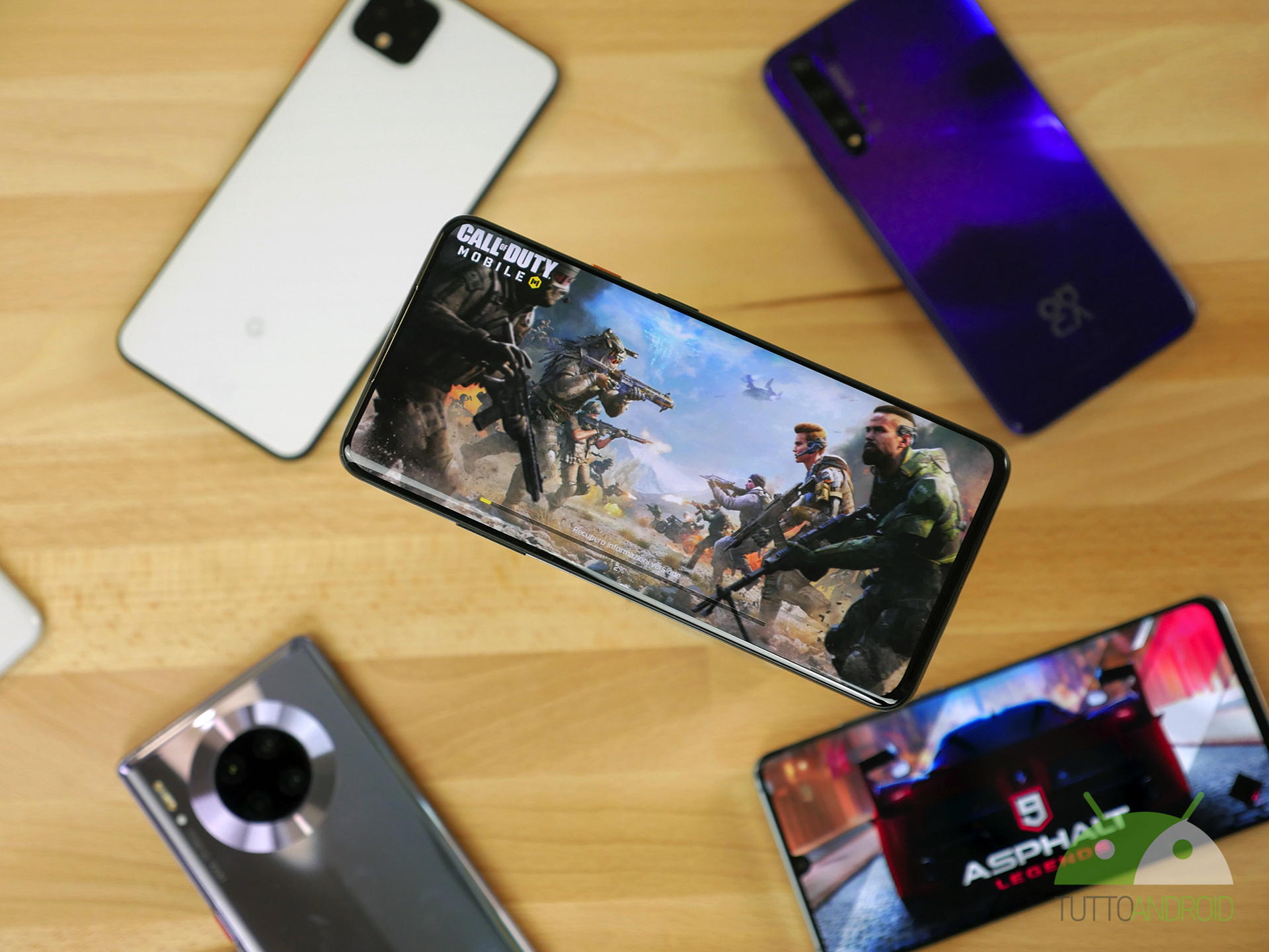 Smartphone gaming vari 